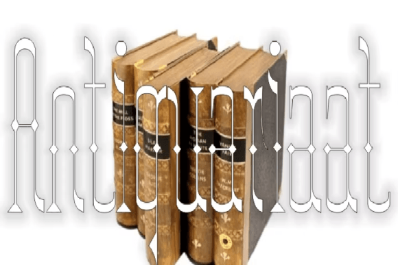 Antiquariaat: A Condensed Serif Font for Digital Design