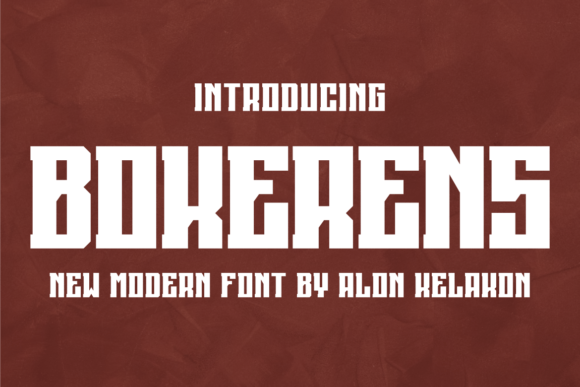 Bokerens Font: Elevate Your Brand Typography