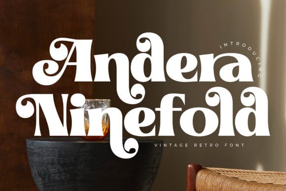 Designing With Andera Ninefold Serif Typeface