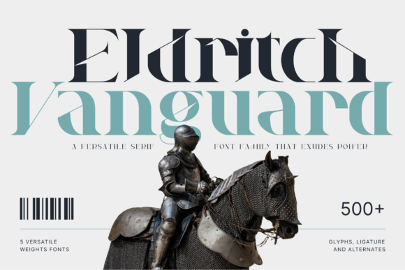 Eldritch Vanguard: A Serif Font for Bold Branding