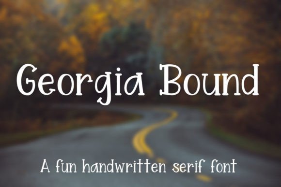Georgia Bound: A Serif Font for Digital Storytelling