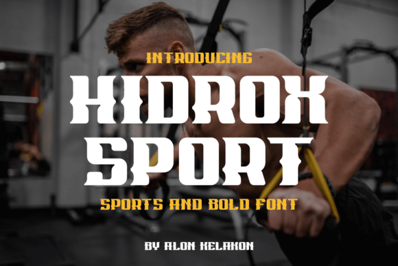 Hidrox Sport Typeface for Web Design