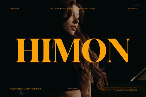 Himon: A Classy Serif Font for Modern Web Design