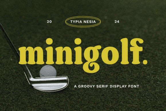 Minigolf: A Serif Font for Modern Editorial Design