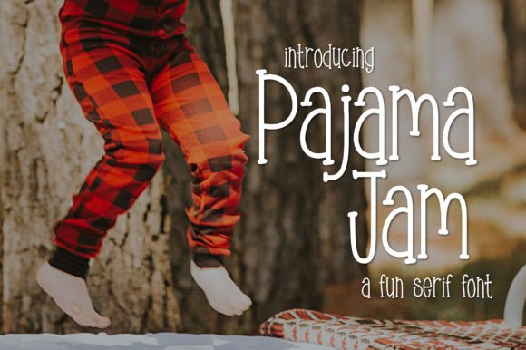 Pajama Jam Font Review: A Cozy Serif for Playful Brands