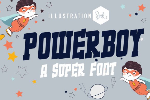 Powerboy: A Playful Serif Font for Bold Campaigns