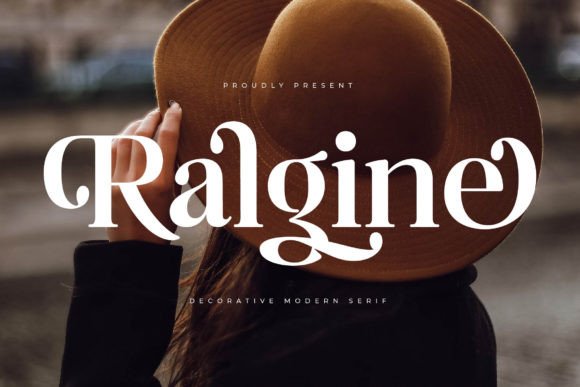 Ralgine Serif Font for Elegant Craft Designs