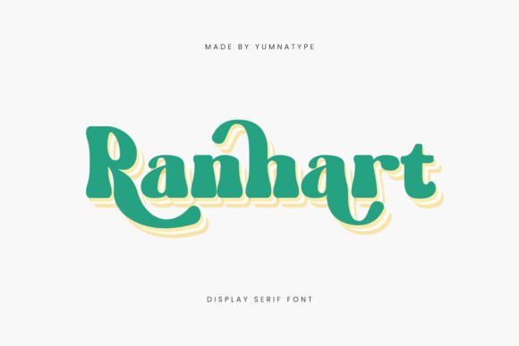 Ranhart: A Playful Serif Font for Crafters