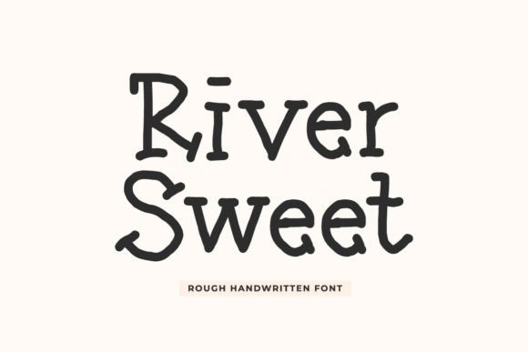 River Sweet: A Playful Serif Font for Editorial Design