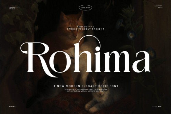 Rohima: A Serif Font for Elegant Branding