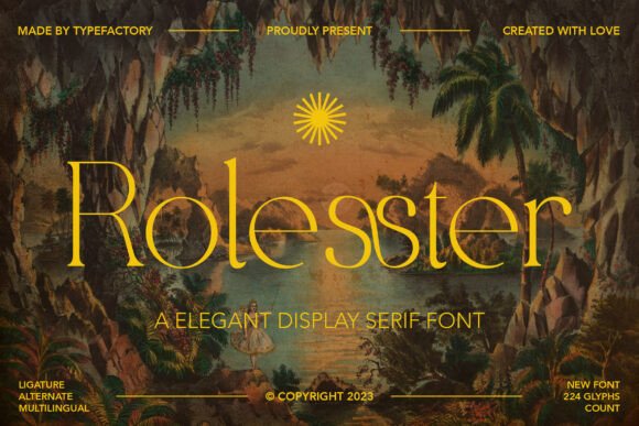 Rolesster Font Review for Campaign Design