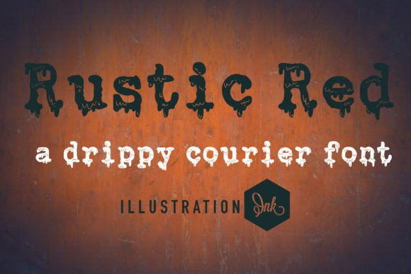 Rustic Red: A Bold Serif Font for Web Design