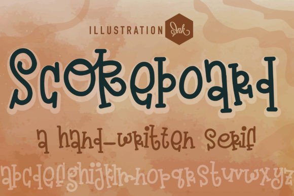 Scoreboard Font: A Playful Serif for Editorial Design