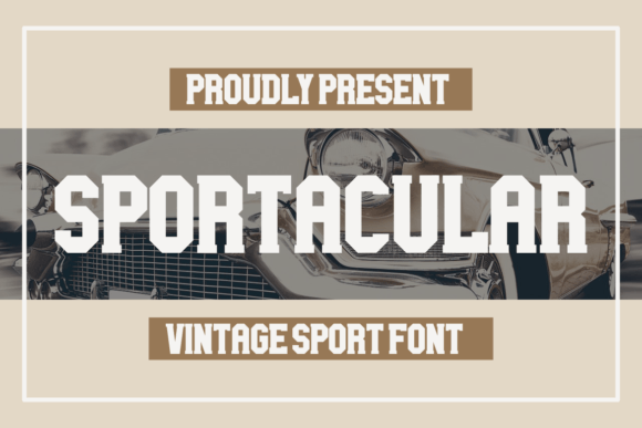 Sportacular: A Dynamic Serif Font for Web Design