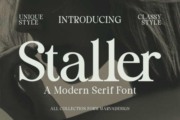 Staller: A Stylish Serif Font for Modern Branding